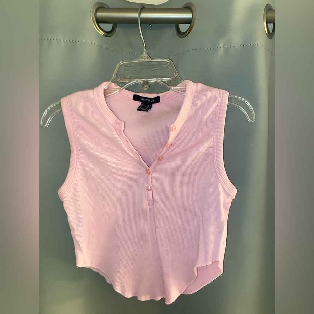 Cropped tank top